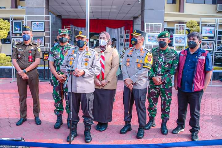 Kapolda Jabar Apresiasi Capaian Vaksinasi Karawang