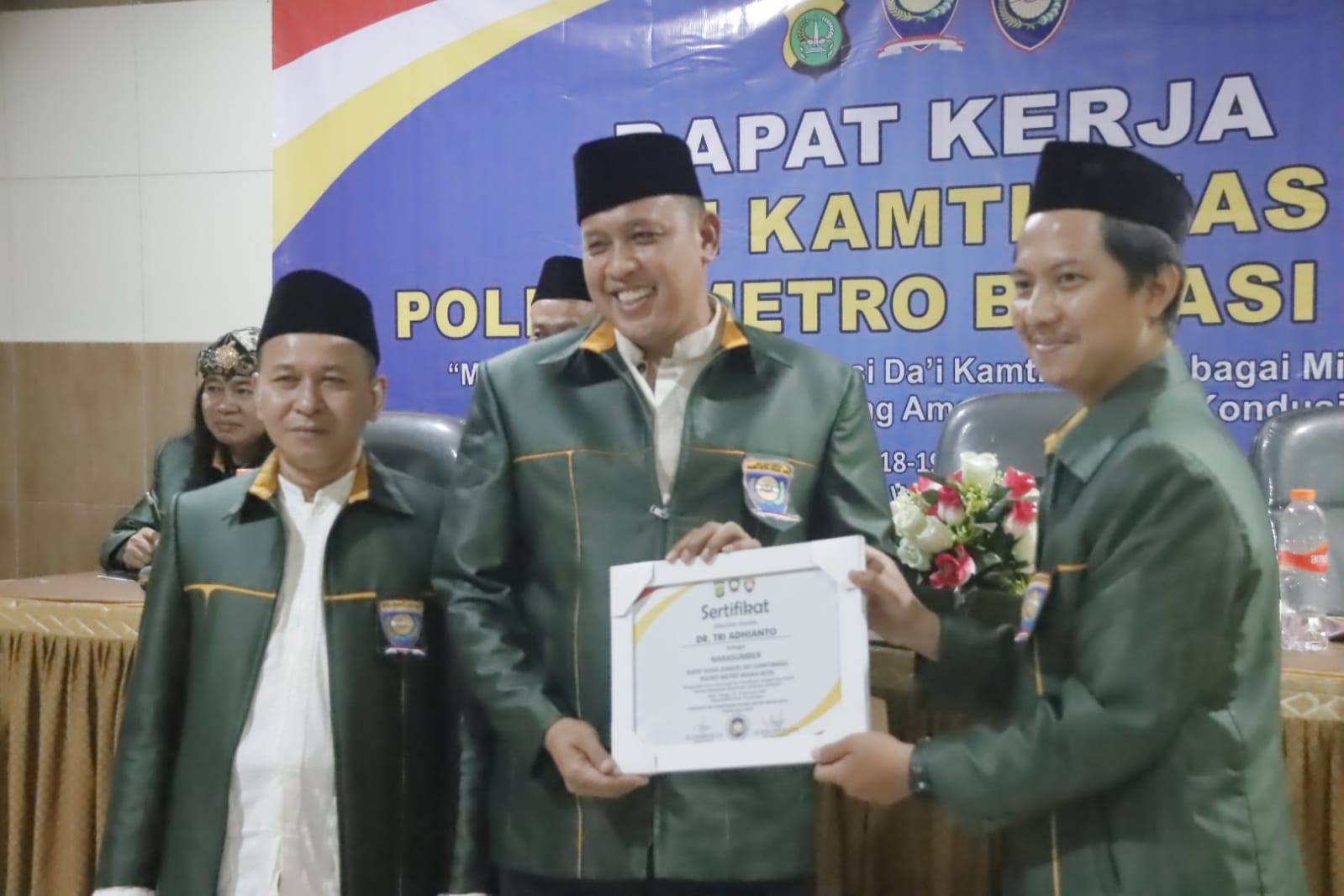 Wakil Wali Kota Bekasi Menjadi Narasumber Di Rapat Kerja Da’i Kamtibmas Polres Metro Bekasi Kota