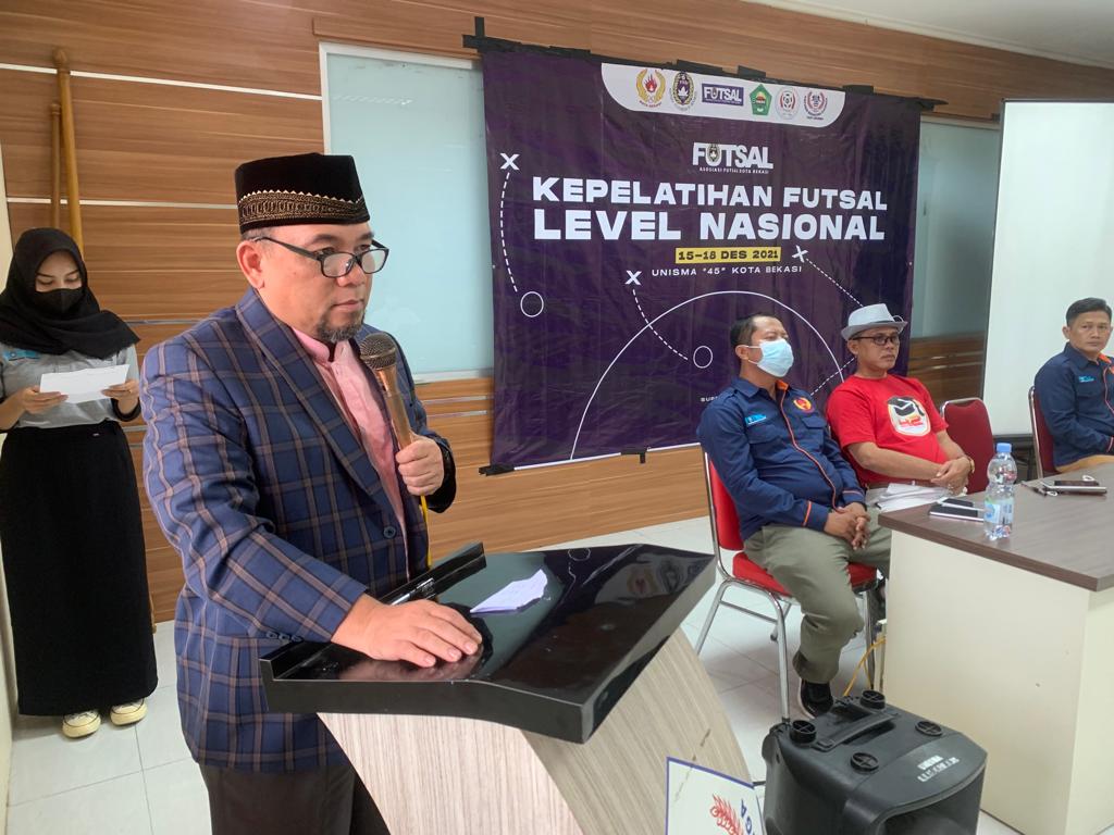 Pelatihan Level Nasional, Heri Koswara Harap Muncul Calon Pelatih Futsal yang Mumpuni