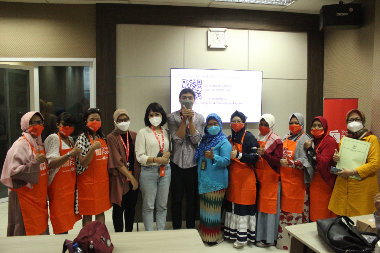 Dinas Koperasi dan UKM Bersama Shopee Gelar Workshop Untuk Ukm Kuliner Kota Bekasi