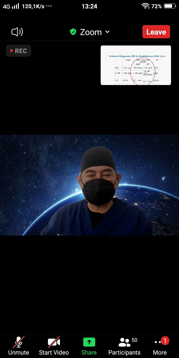 dr. IGN Adhiarta, Sp. PD-KEMD : Indonesia Tempati Peringkat Ketiga Dunia Pre-Diabetes