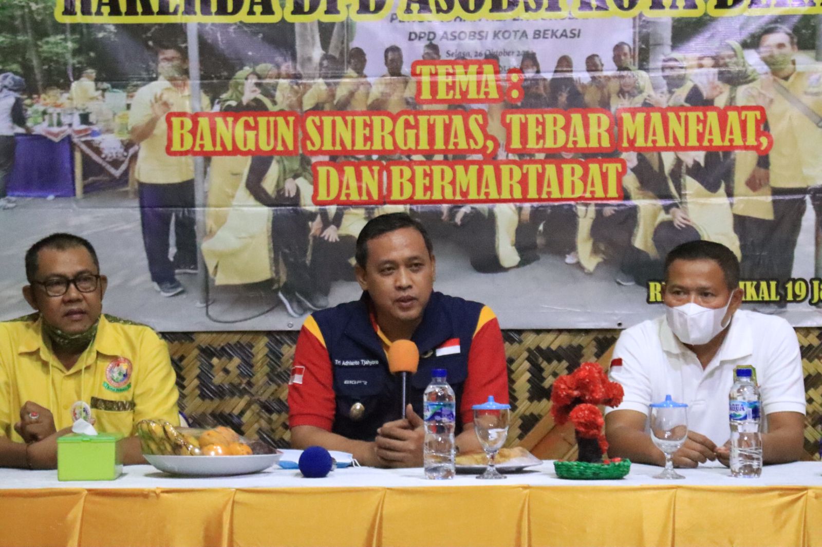 Rakerda DPD ASOBSI Kota Bekasi. Plt Walikota Bekasi Berharap Tingkatkan Pengembangan Bank Sampah