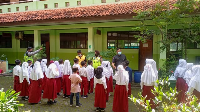 Aktifkan Polisi Cilik, Satlantas Polres Metro Bekasi Kota Jaring Murid SD Menjadi Pocil Kota Bekasi