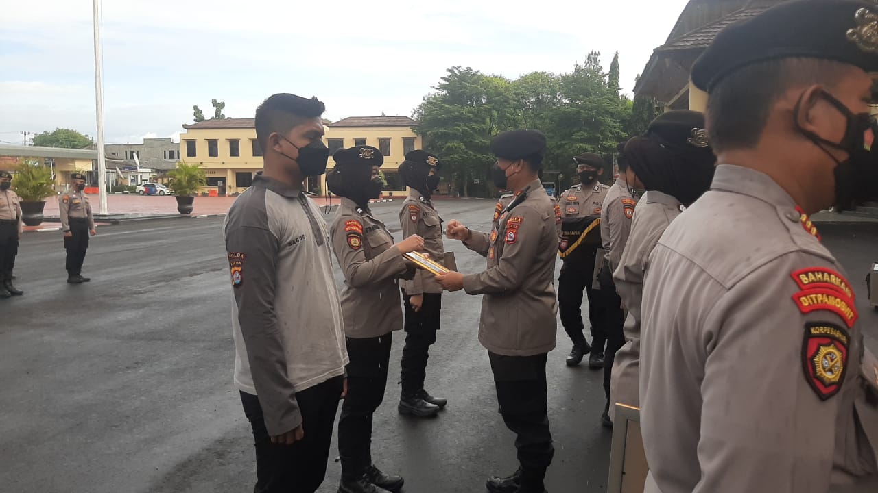 Dapatkan Penghargaan, Tim PPID Ditpamobvit Polda Banten Ucapkan Terimakasih