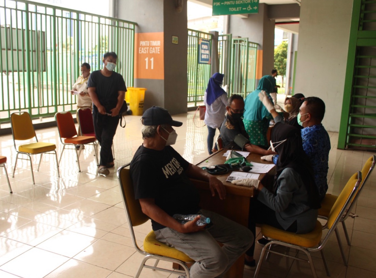 Pemkot Bekasi Masih Buka Layanan Vaksinasi Covid-19 di Stadion Patriot Candrabhaga