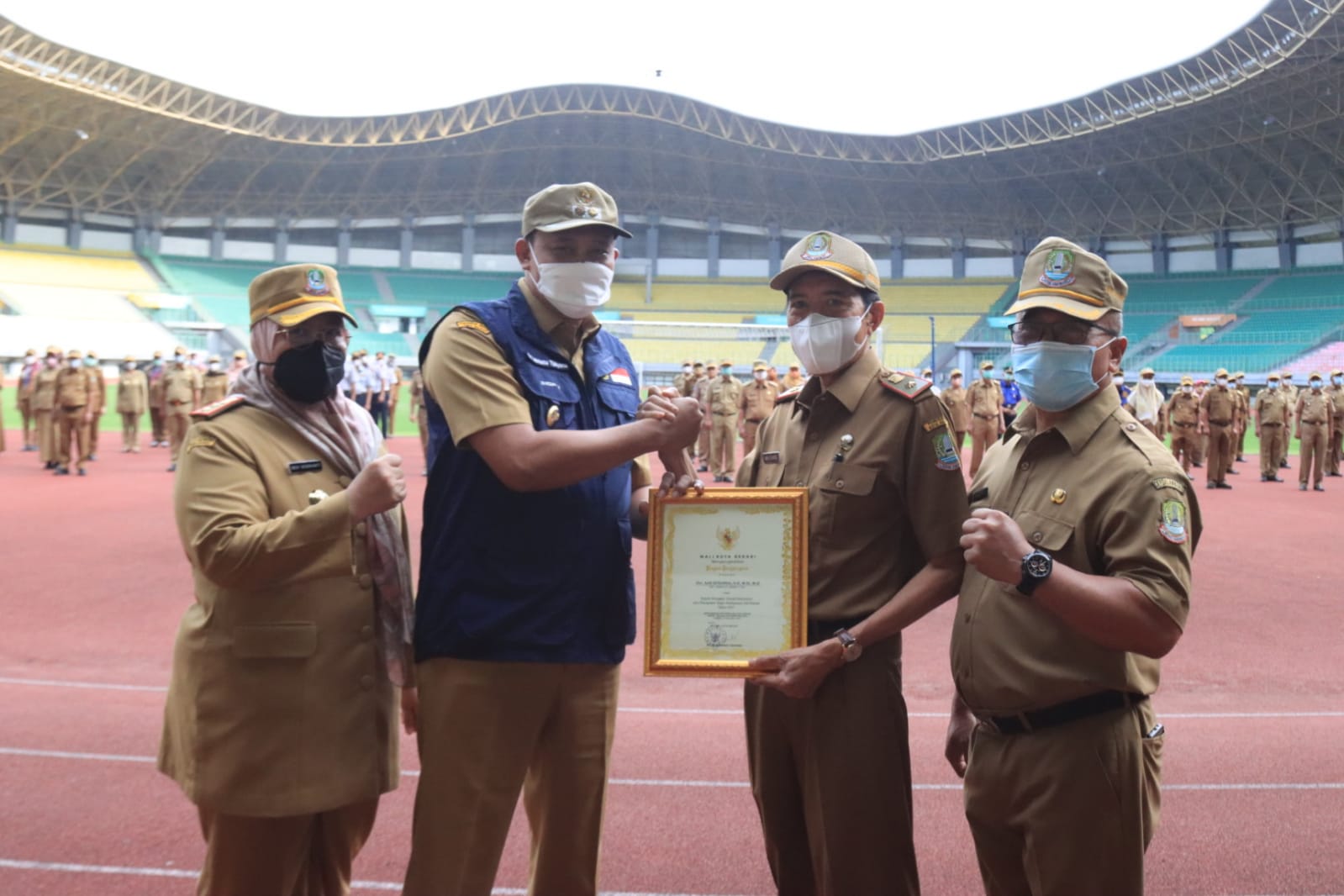 Kepala Perangkat Daerah Tanda Tangani Pernyataan Komitmen Bersama Anti Korupsi