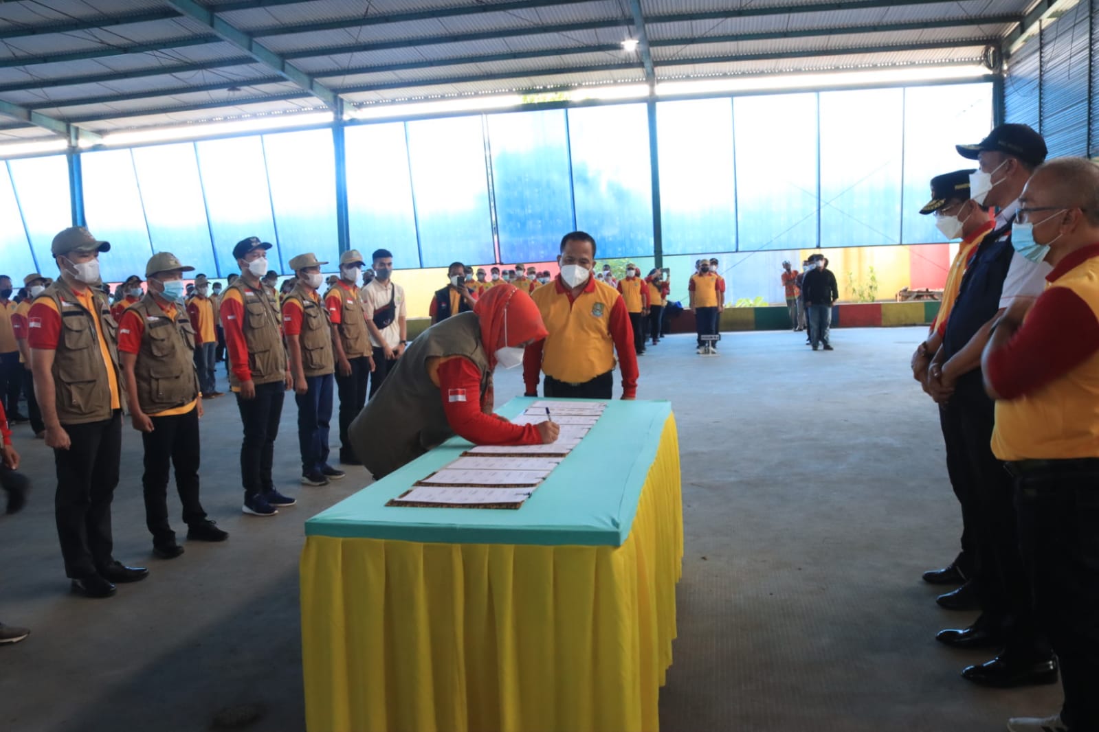 Aparatur Kecamatan Jatiasih Dan Kecamatan Pondokgede Tanda Tangani Deklarasi dan Komitmen Bersama Anti Korupsi