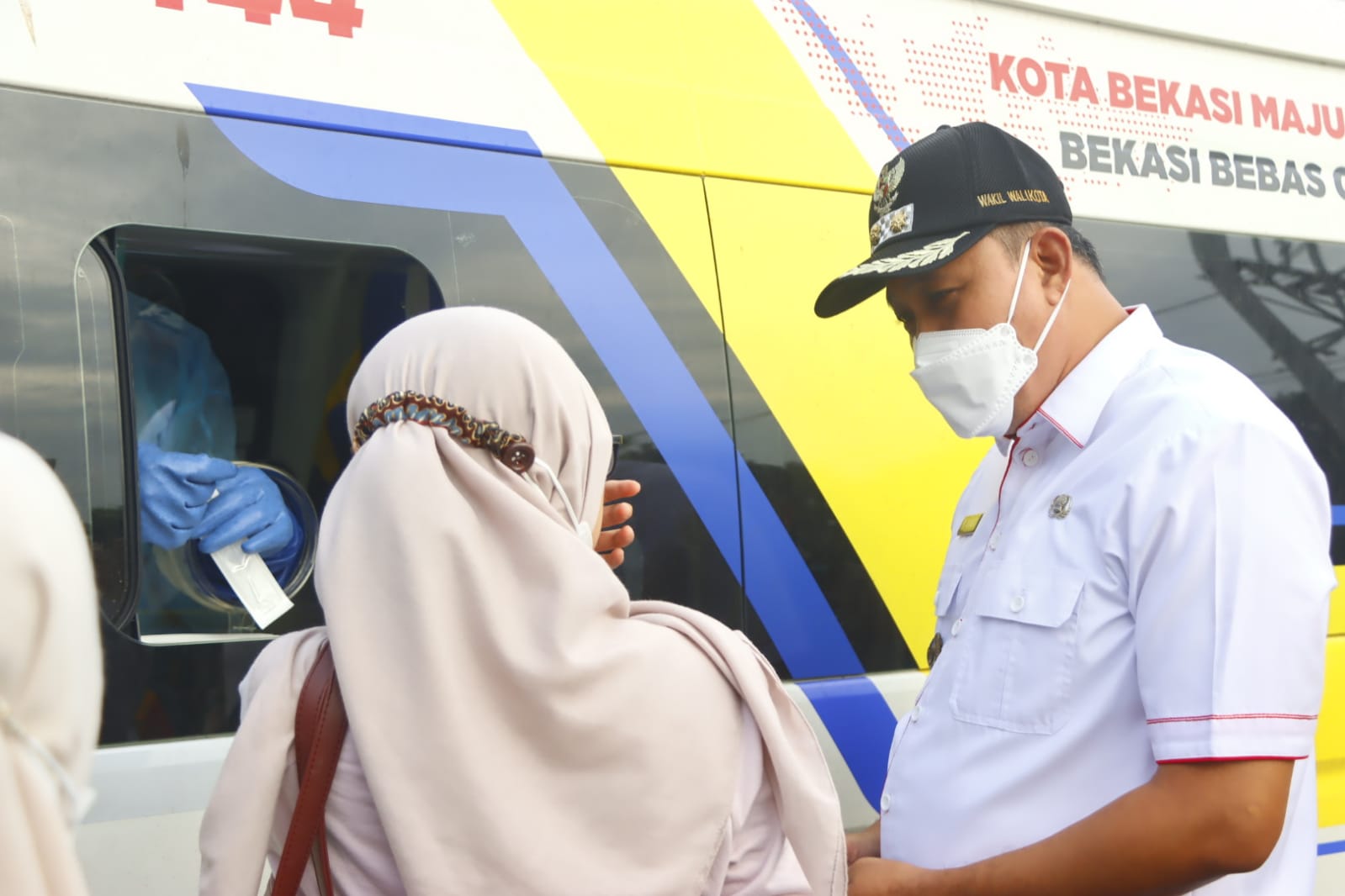 Pemkot Bekasi Lakukan Tracking Swab di Stasiun Bekasi
