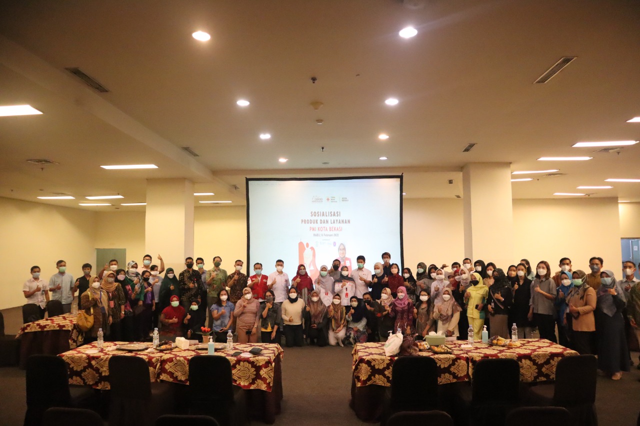 Gerak Peduli Kemanusiaan, PMI Kota Bekasi Gelar Sosialisasi Layanan Pengolahan Darah untuk Rumah Sakit se-Kota Bekasi