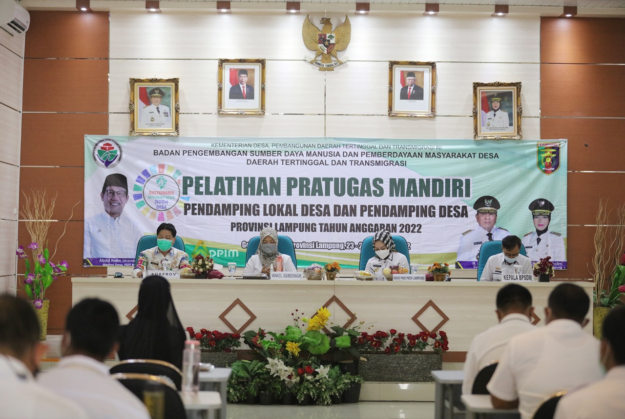 Wagub Chusnunia Dorong Pendamping Desa dan Pendamping Lokal Desa Jadi Agen Perubahan
