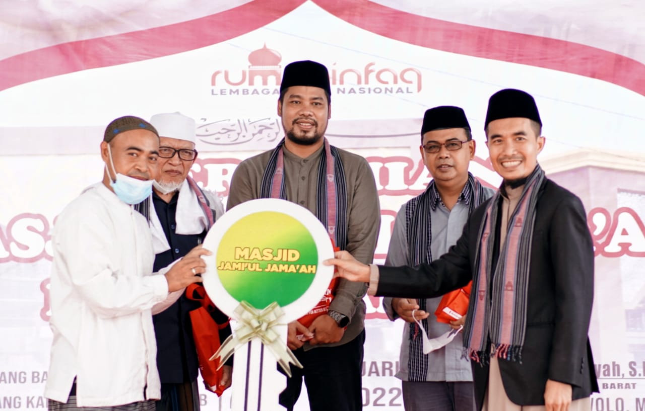 Rumah Infaq Resmikan Masjid Jami’ul Jama’ah Lombok Utara