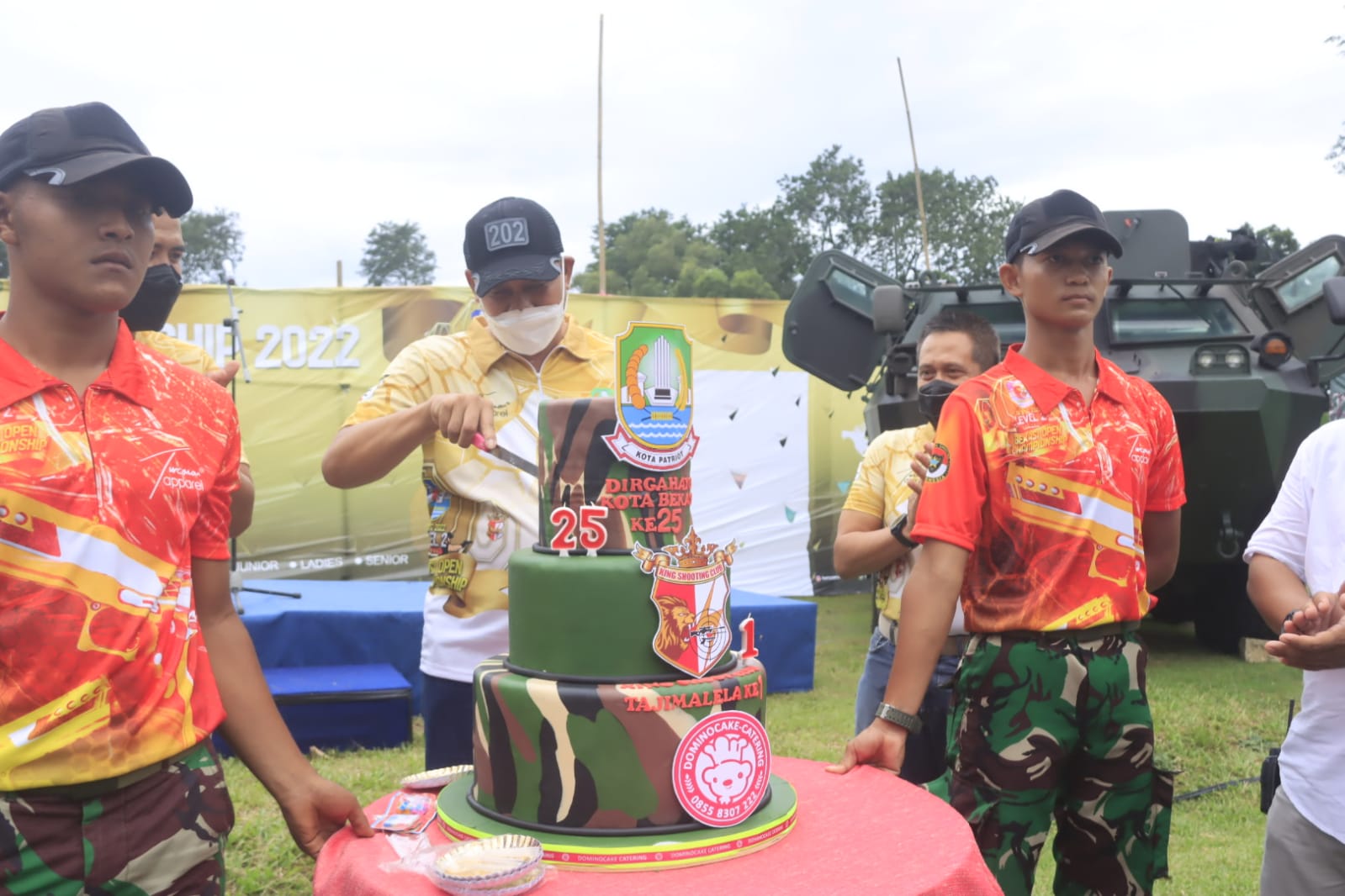 Perbakin Dan Tajimalela 202 Meriahkan Hut Kota Bekasi Yang Ke 25 Dengan Adakan Lomba Tembak