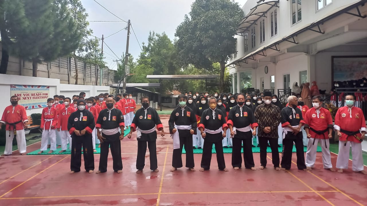 Ratusan Siswi JIGSc Ikuti Ujian Kenaikan Tingkat Sabuk Silat