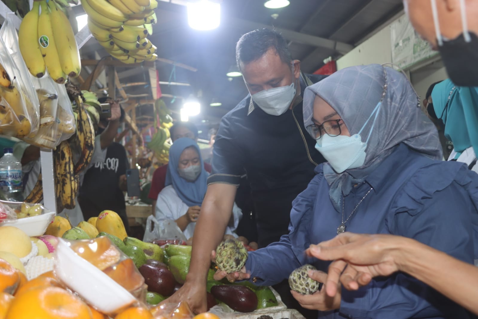 Plt Wali Kota Bekasi Resmikan Fresh Market