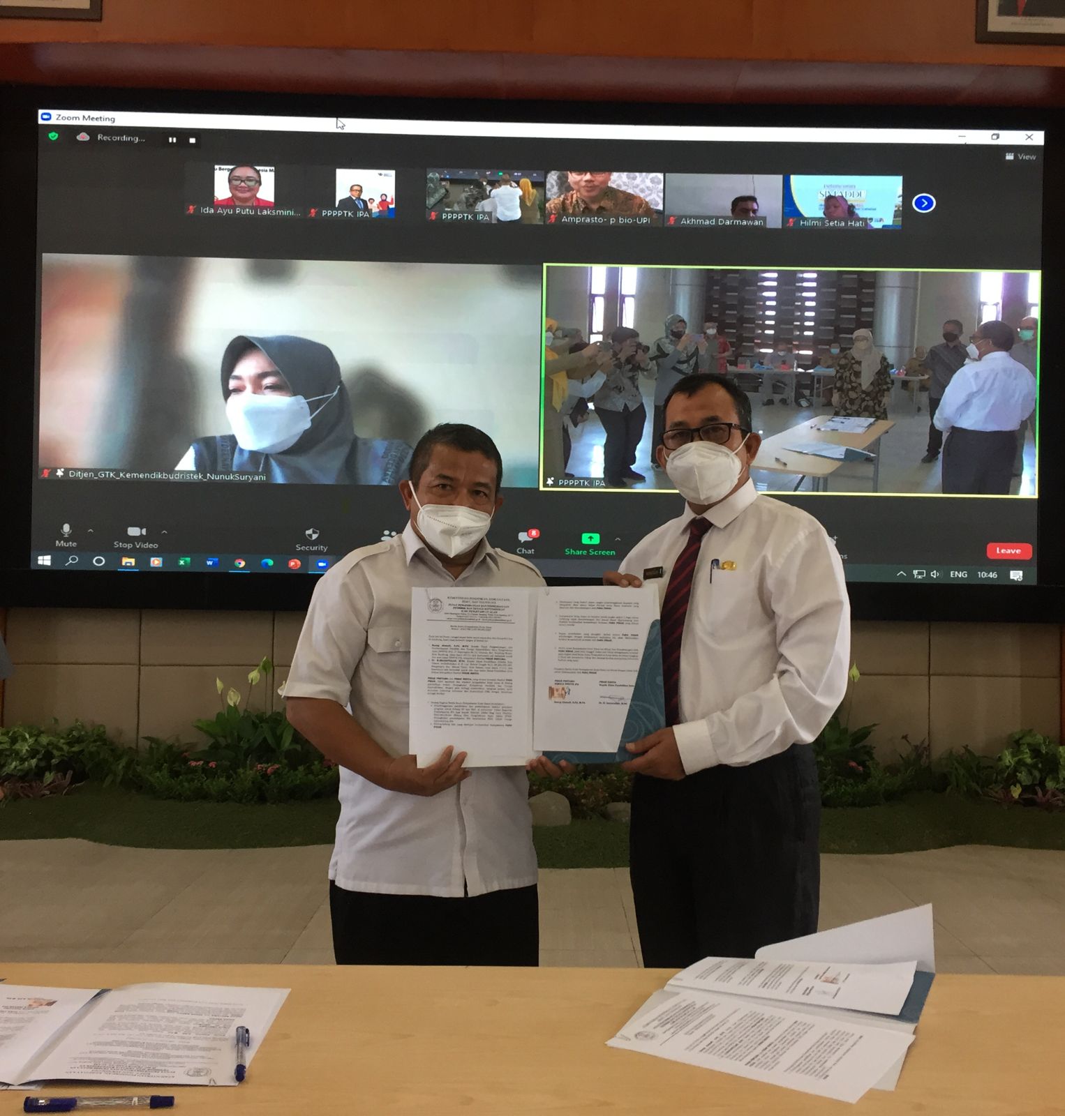 Tingkatkan Minat Sains Kota Bekasi Jalin Kerjasama Dengan P4TK IPA