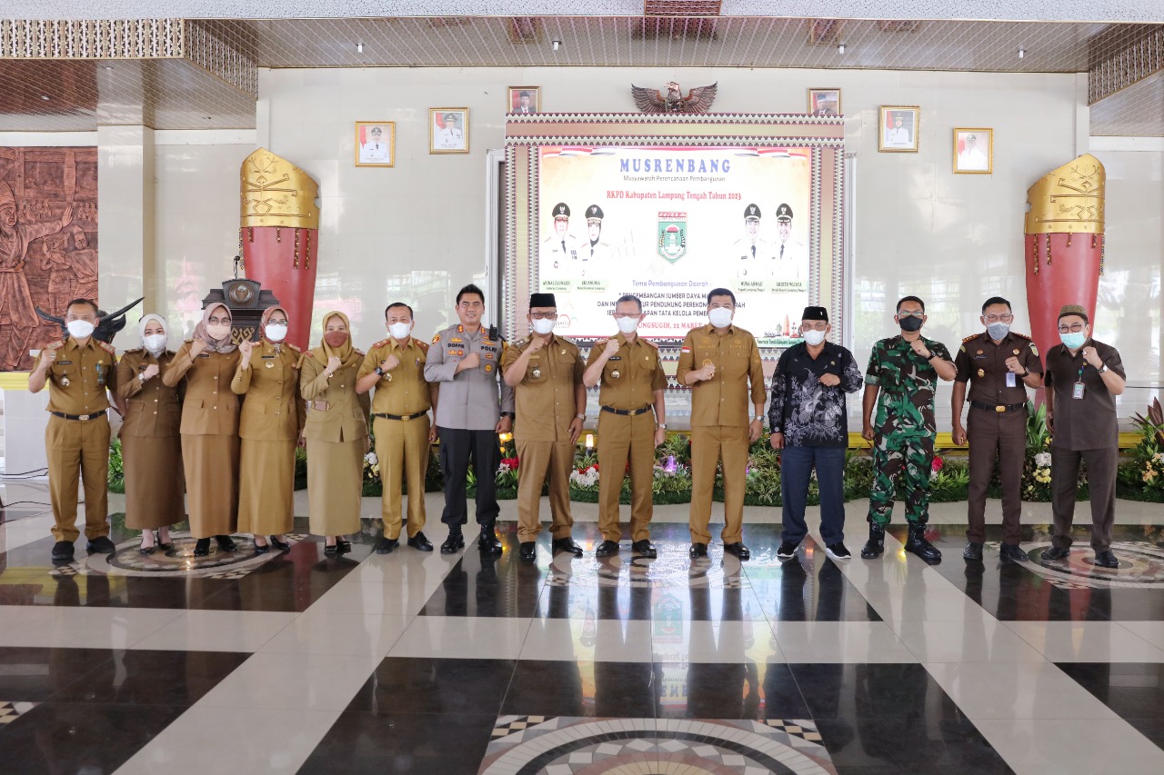 Gubernur Arinal Djunaidi Dorong Kabupaten Lampung Tengah tetap Menjadi Penopang Ketahanan Pangan di Provinsi Lampung