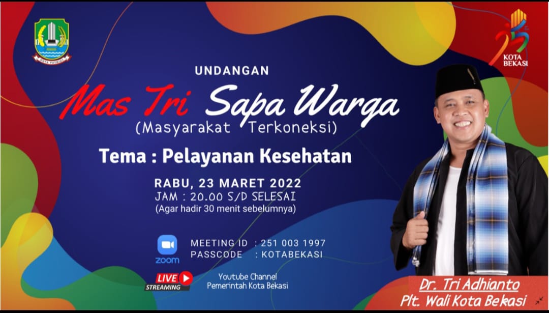 Tokoh Pemuda Kota Bekasi Mendukung Program Mas Tri Sapa Warga