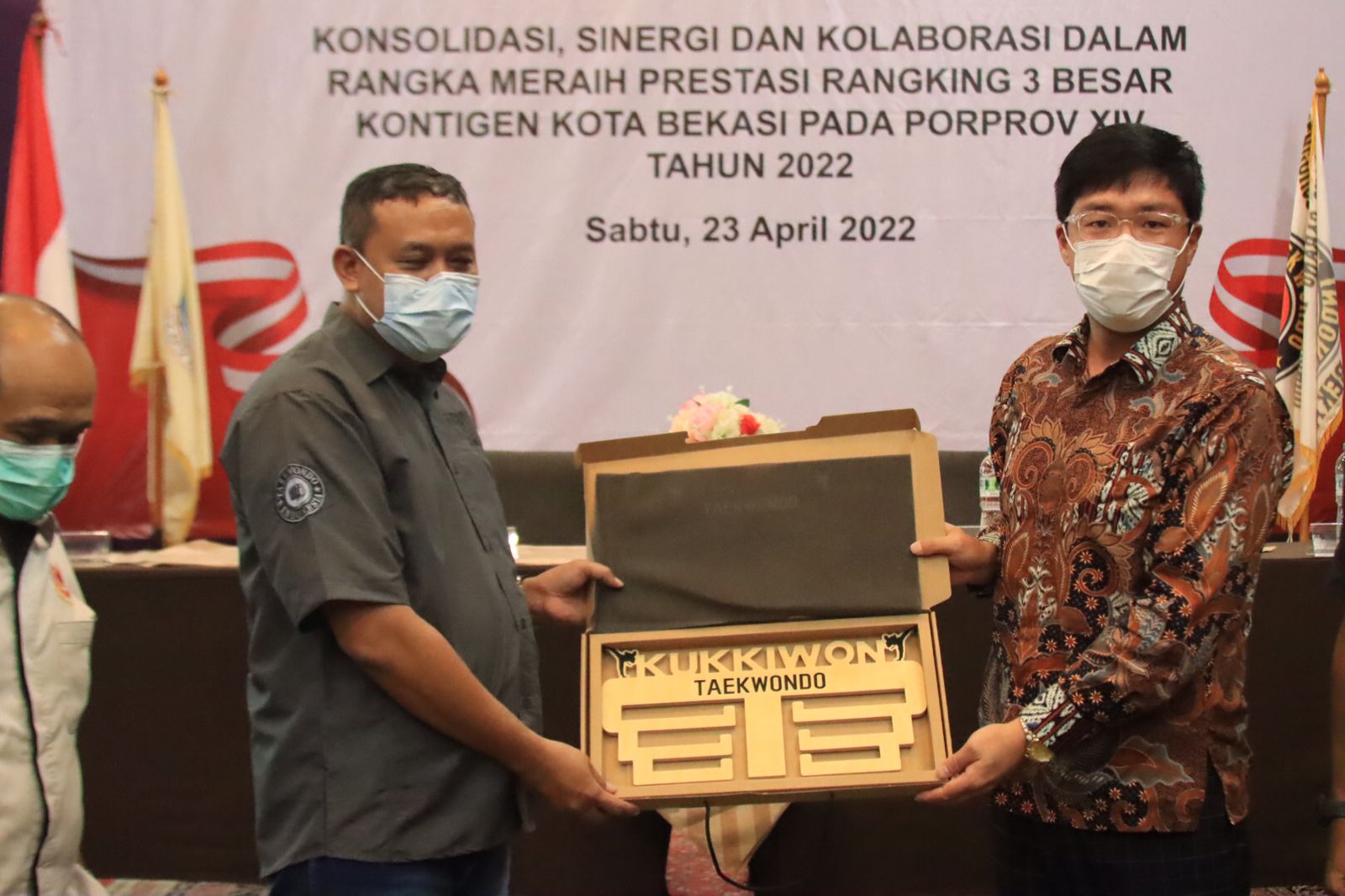 Hadiri Rapat Kerja Pengurus Taekwondo, Mas Tri : Semoga Muncul Atlet Potensial