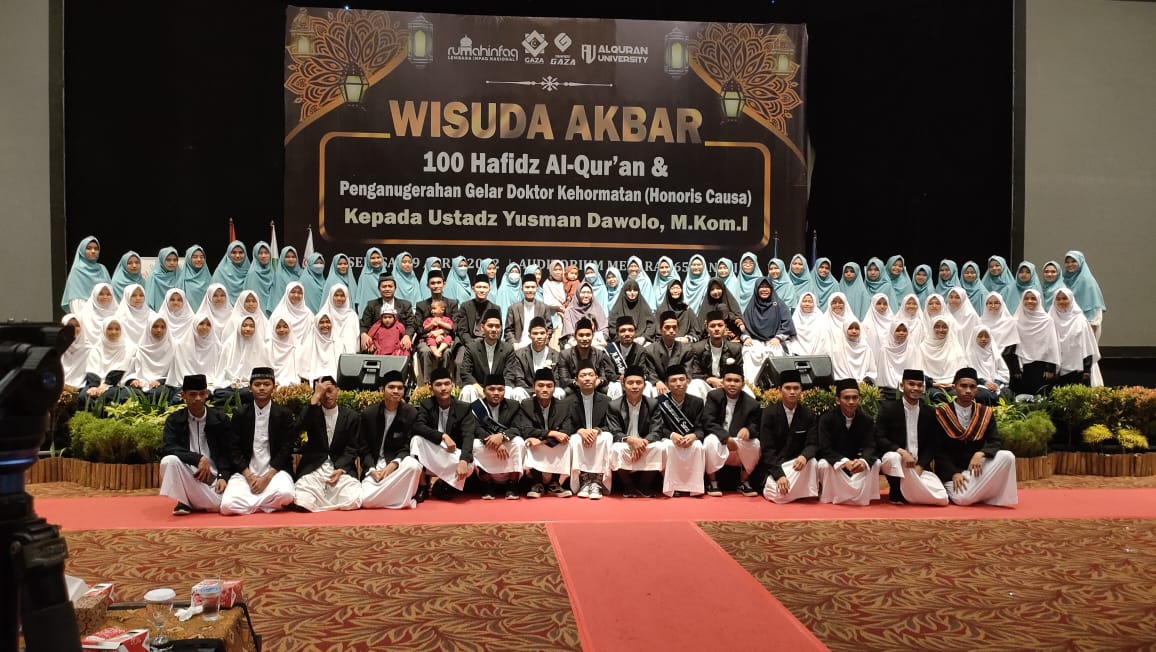 Moment Nuzulul Quran GAZA Rumah Infaq Wisuda Seratus Hafidz Al-Qur’an
