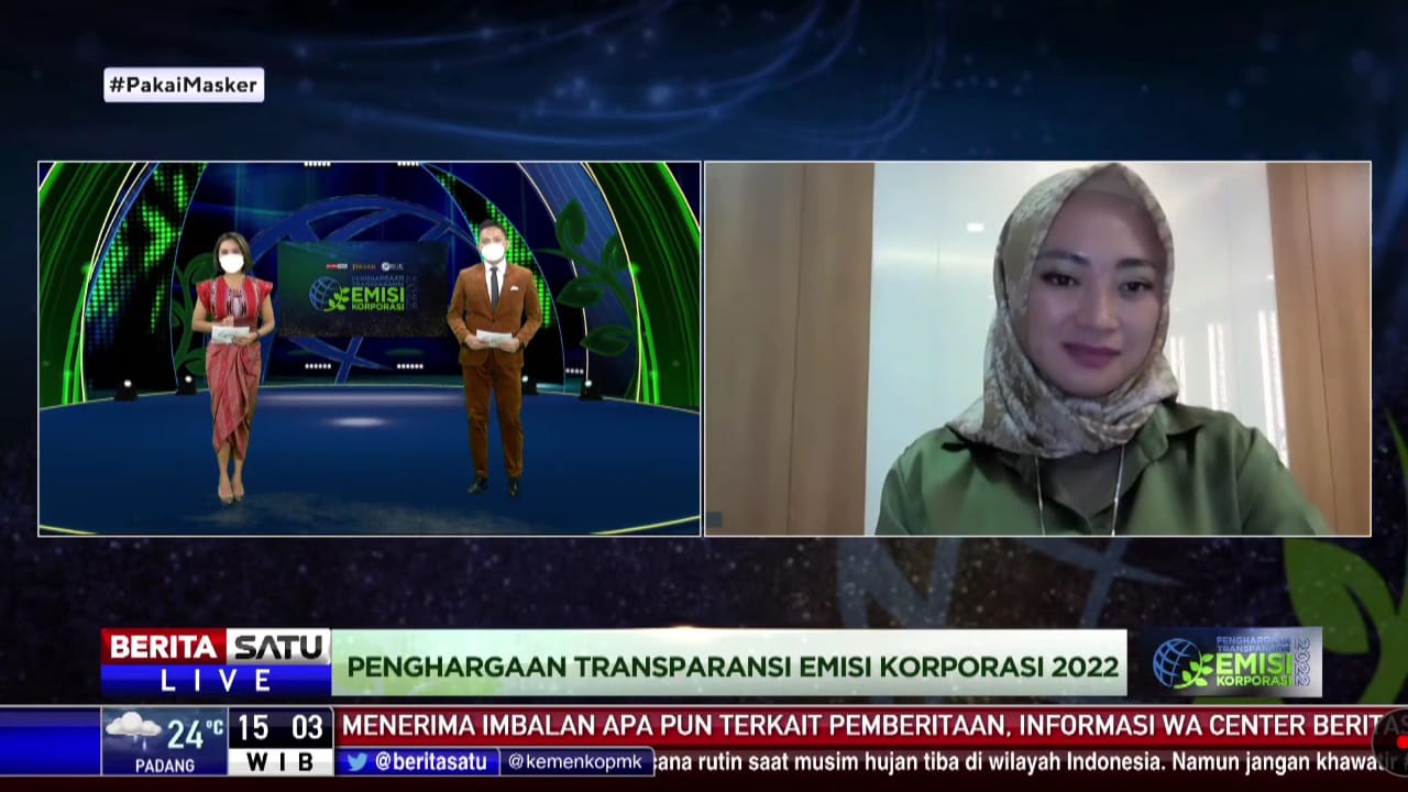 Cegah Perubahan Iklim, bank bjb Raih Dua Penghargaan Emisi Korporasi 2022