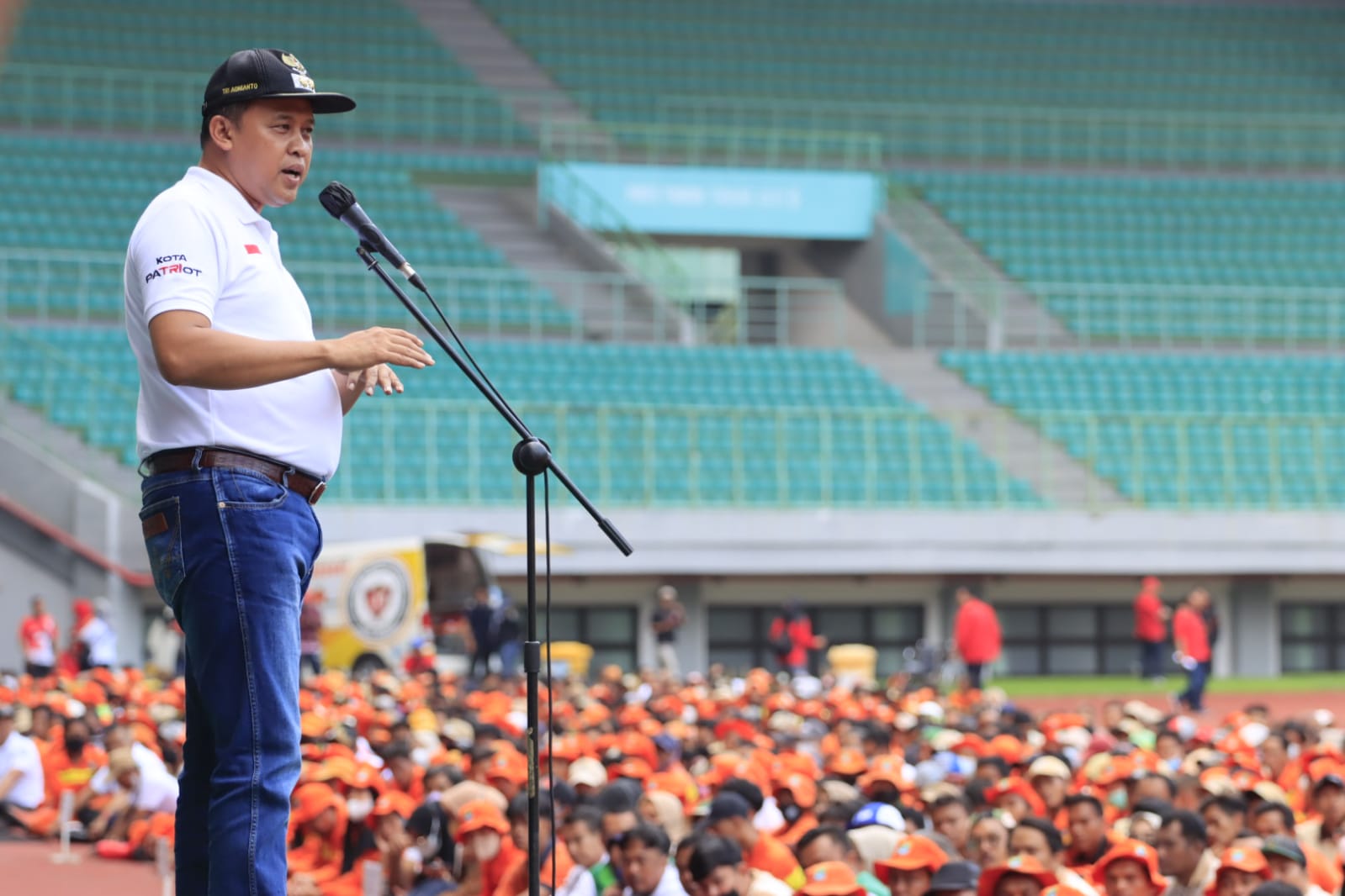 Plt. Walikota Bekasi Dalam Halal Bihalal Lingkup Lingkungan Hidup Ucapkan Terimakasih Untuk Pesapon