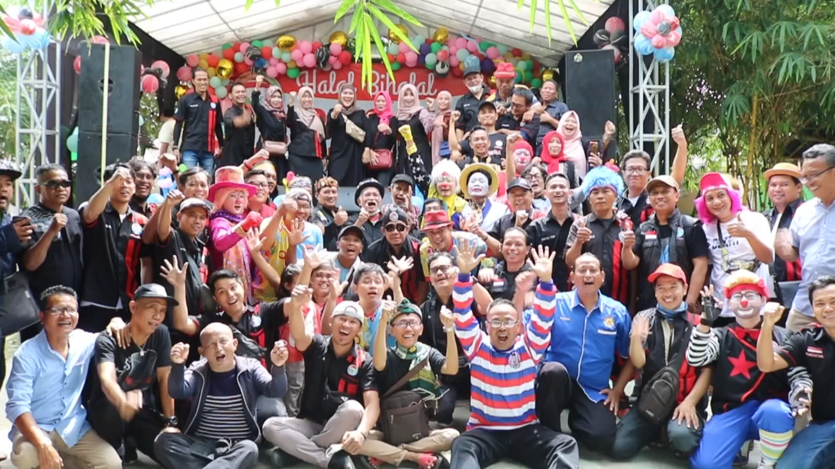 Paguyuban Seniman Badut Indonesia (PASBI) Gelar Halal Bihalal Dihadiri Maestro Badut Indonesia