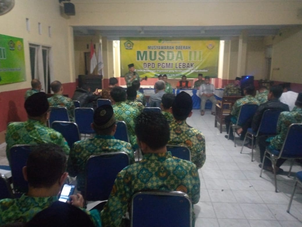 Humaedi Hakim Terpilih Pimpin PGMI Lebak 2022-2027