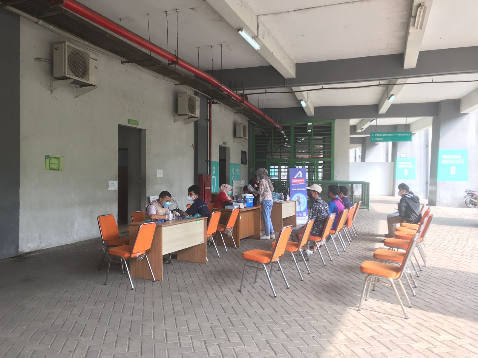 Sentra Vaksin Stadion PCB Masih Buka Layani Masyarakat