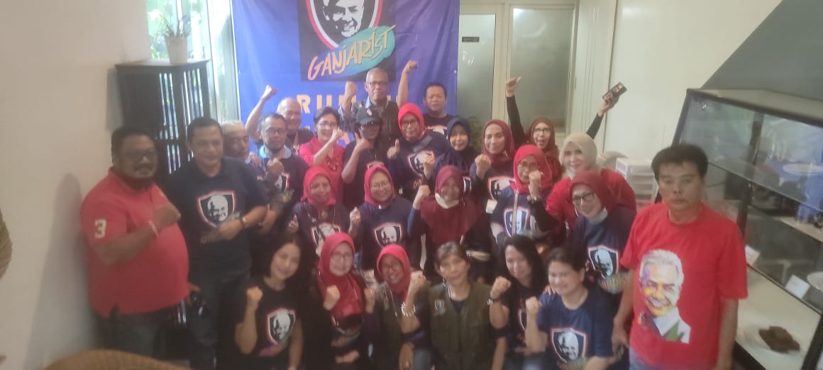 Ganjarist Bekasi Dukung Gubernur Jateng Jadi Capres