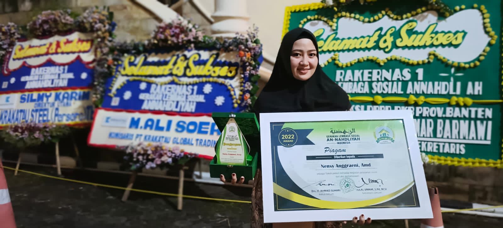 Kades Nensy, Raih Penghargaan Nasional, Karena Jiwa Sosial Tinggi