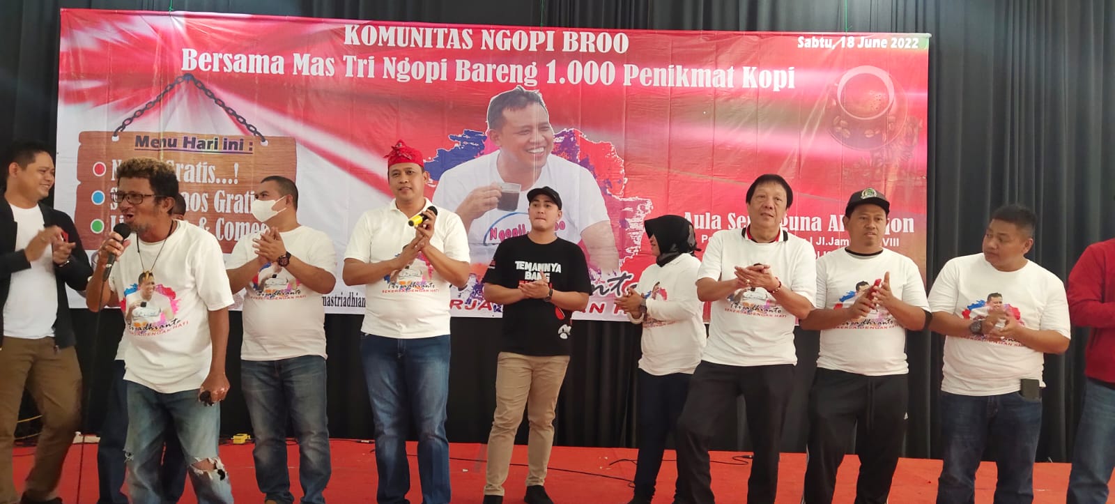 Komunitas Ngopi Bro Gelar Silaturahmi Bersama 1000 Penikmat Kopi, Dihadiri Plt Walikota Bekasi