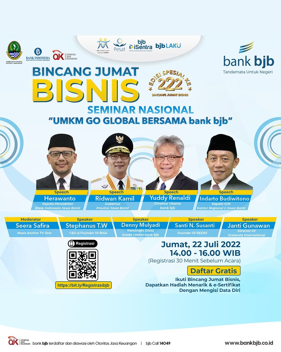Yuk Ikuti Bincang Jumat Bisnis Spesial Episode, bank bjb Hadirkan Ahli Bisnis Ekspor Agar UMKM Go Global