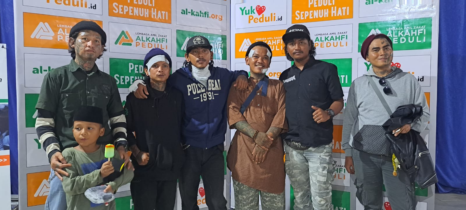 Sambut Tahun Baru Islam 1444 Hijriyah Komunitas Relawan Kreatif Gelar Kegiatan Hapus Tato