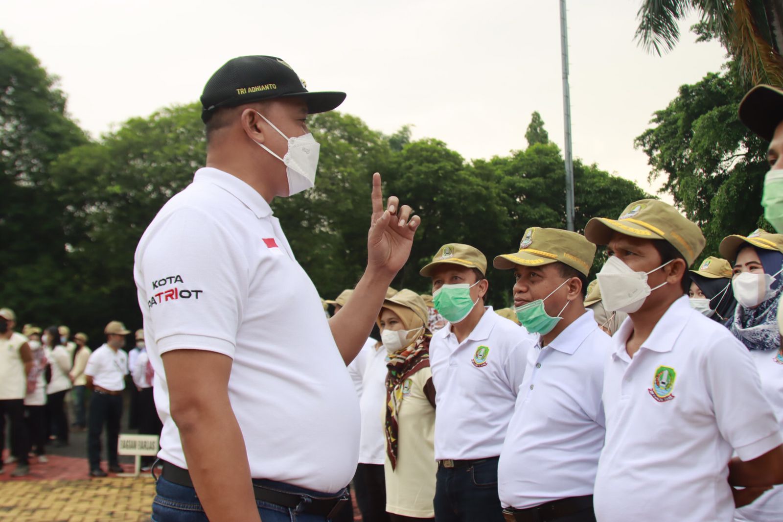 Plt Wali Kota Bekasi Lakukan Sidak Di apel Pagi