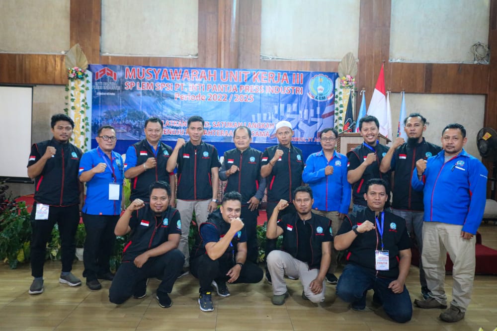 Sukses Musnik III Pemilihan Ketua PUK SP LEM SPSI PT Inti Pantja Press Industri, Siapa Terpilih ?