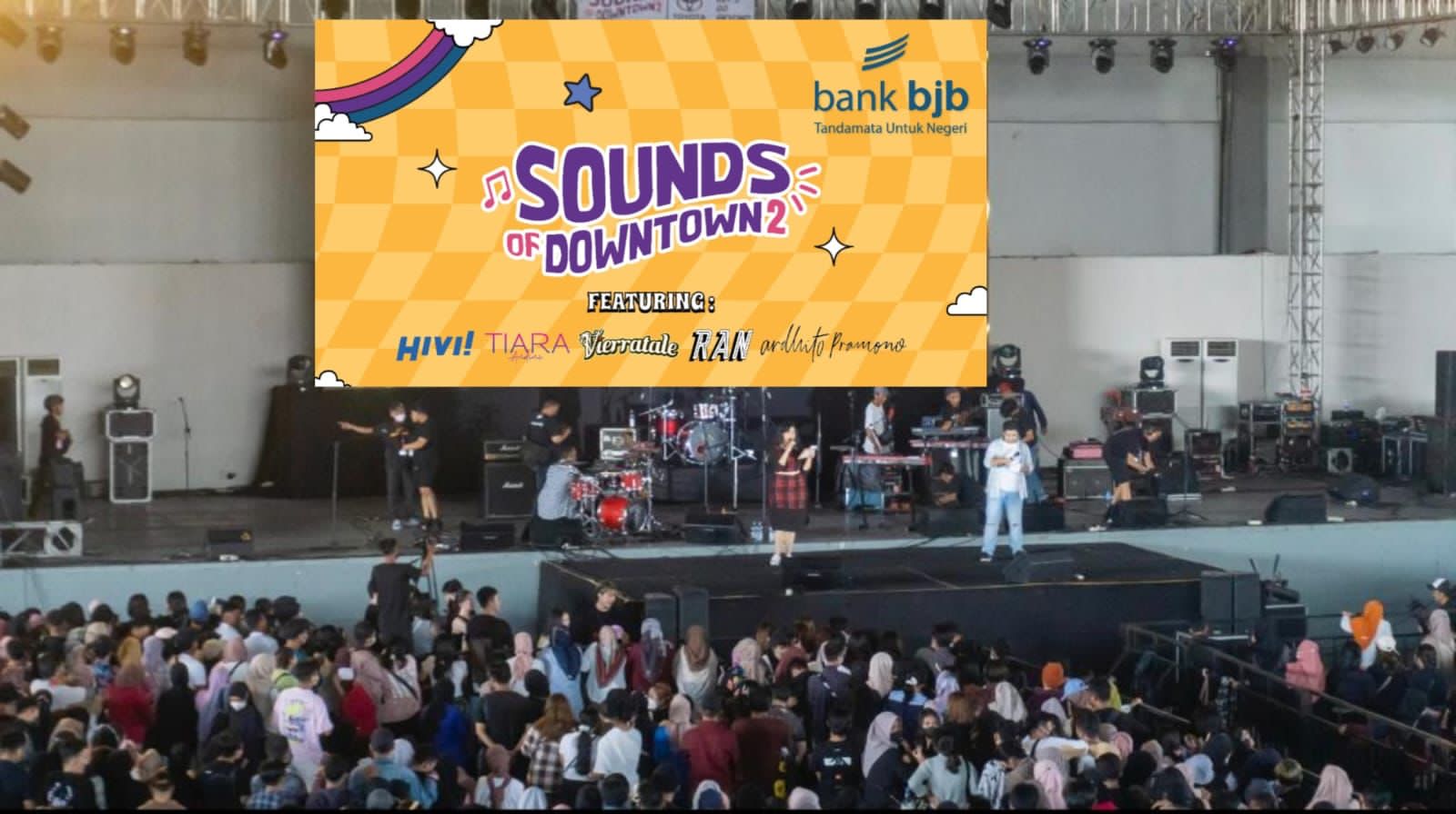 Nonton Konser Musik Sounds of Downtown 2 Semakin Seru, Banyak Promo Pakai DIGI & DigiCash by bank bjb