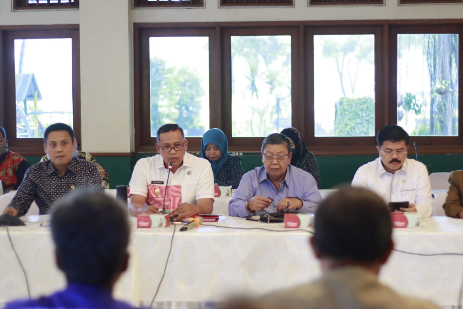 Plt. Wali Kota Bekasi Tri Adhianto Sambut Kunker Komisi V Dpr RI