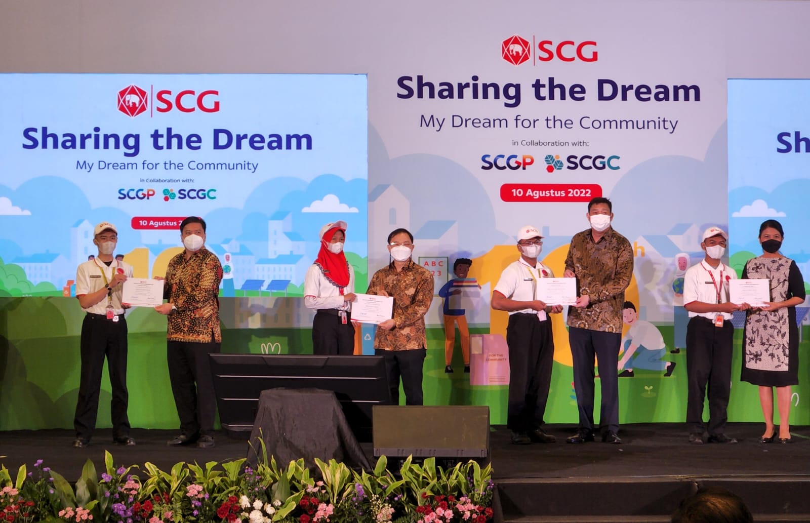 Fajar Paper Dukung Program SCG Sharing the Dream 2022 beri Beasiswa Untuk 83 Pelajar.