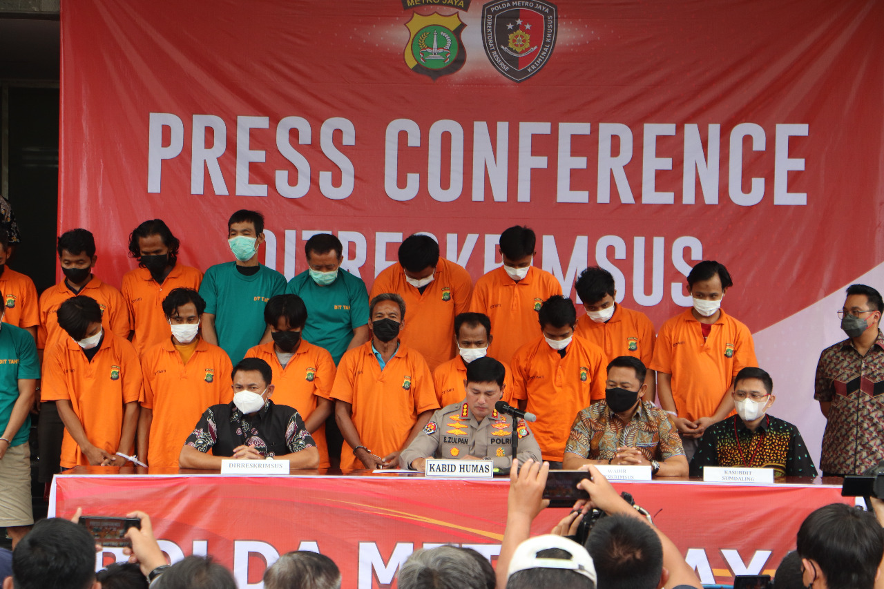 Polda Metro Jaya Berhasil Ungkap Metrologi Legal Gas Subsidi