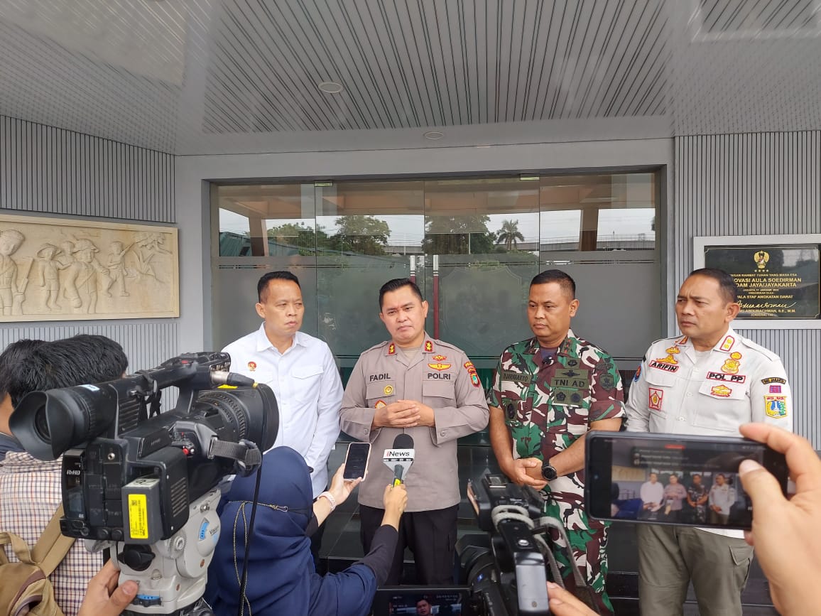 Polda Metro dan Kodam Jaya Rapat Bahas Pengamanan Antisipasi akan adanya penyesuaian Harga BBM