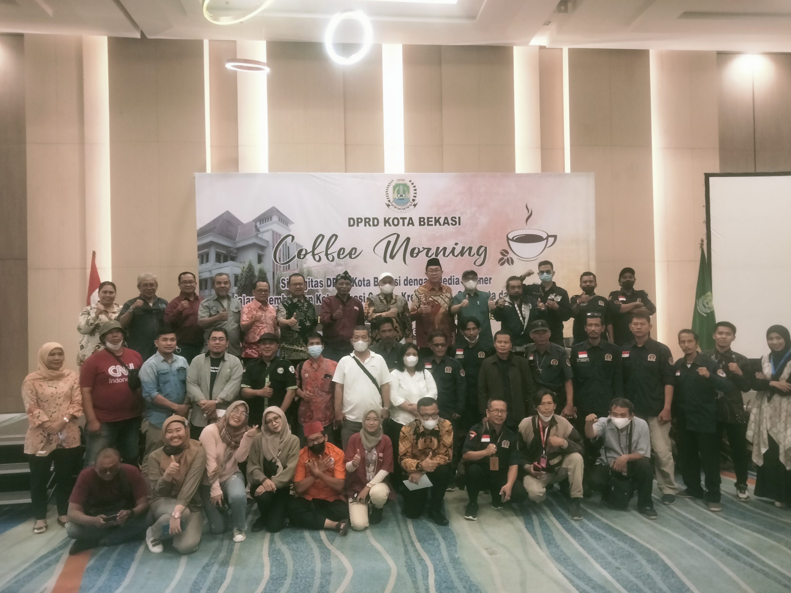 DPRD Kota Bekasi Gelar Coffee Morning Bersama Insan Pers