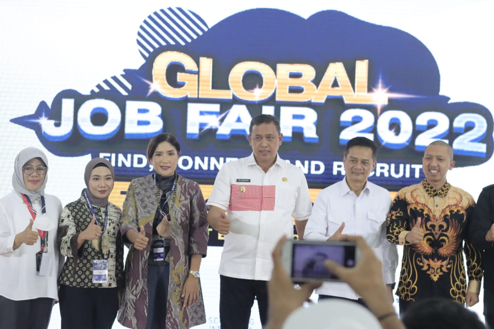 Buka Global Job Fair 2022, Plt Walikota Bekasi Himbau Pencaker Daftarkan Diri