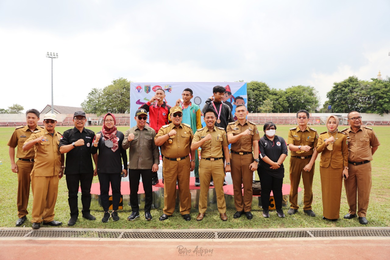 Gubernur Arinal Djunaidi Buka Festival Olahraga Pendidikan se-Provinsi Lampung Tahun 2022
