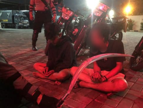 Polres Metro Bekasi Kota Mengamankan Dua Orang Remaja