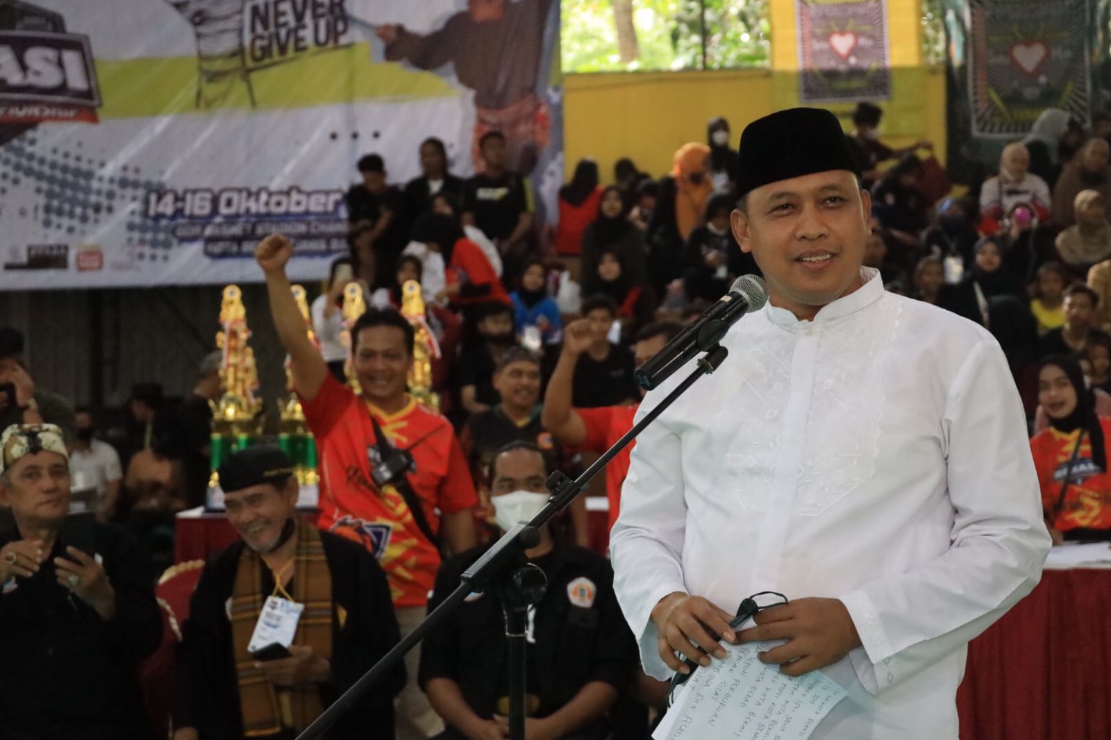 Plt Walikota Bekasi Buka Kejuaraan Pencak Silat