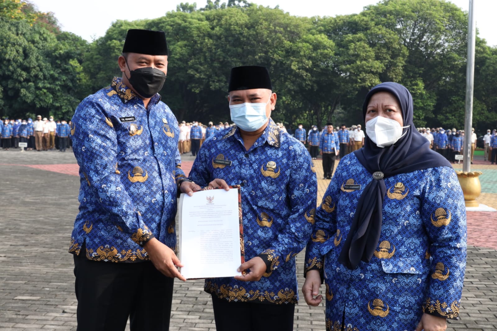 Apel Pagi, Plt. Wali Kota Bekasi Katakan Pemerintah Kota Bekasi Berikan Solusi Terbaik Pada Masyarakat