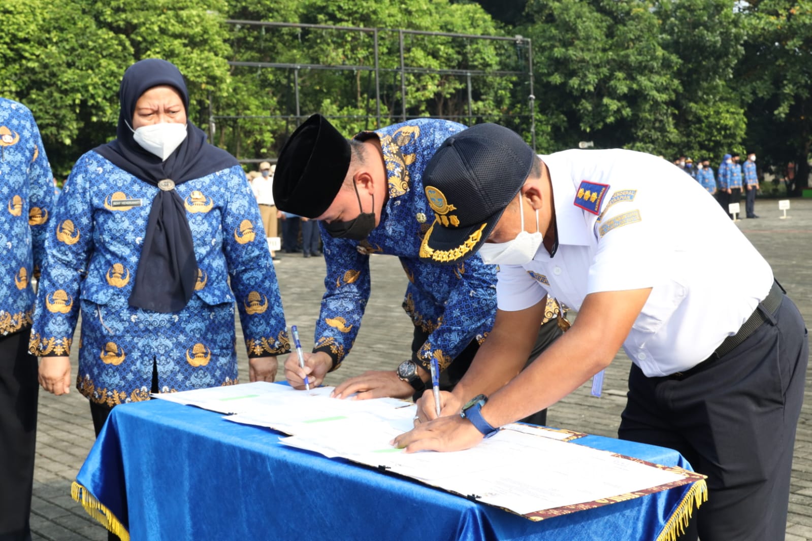 Pengembangan Pelayanan Publik Terpadu, Balai Teknik Perkeretaapian Kelas I Tanda Tangani Kesepakatan Antar Pemerintah Kota Bekasi Saat Apel