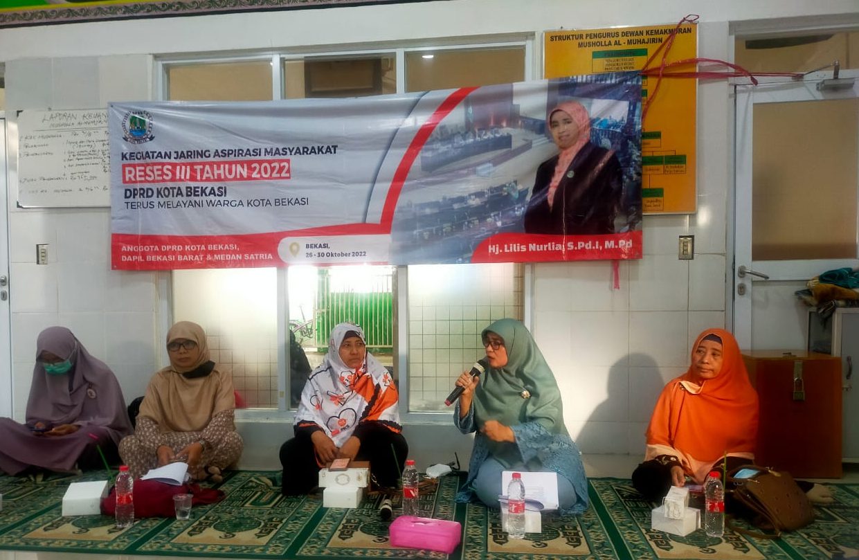 Lilis Nurlia Hadiri Reses III DPRD Kota Bekasi
