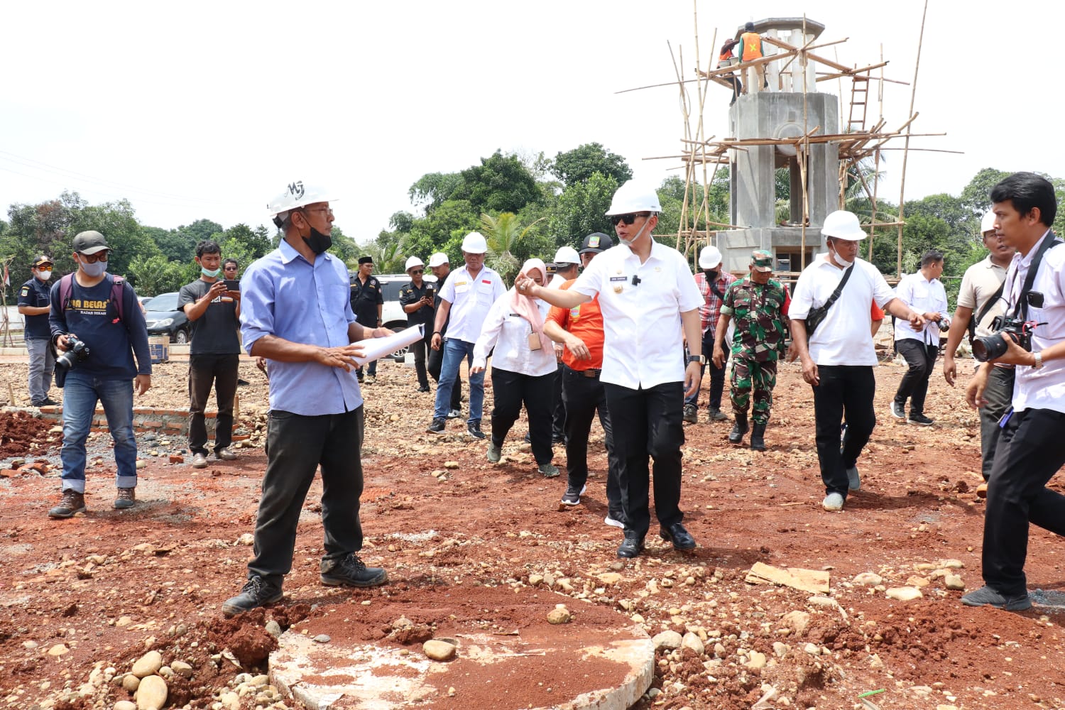 Alun-Alun Kecamatan Setu Ditargetkan Rampung Akhir Tahun