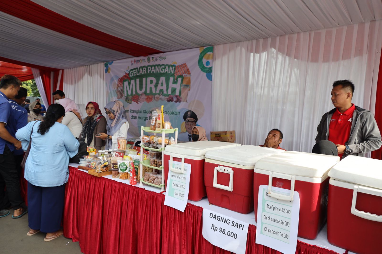 Gebyar Pangan Murah Dalam Rangka Stabilisasi Pasokan, Harga Pangan dan Hari Pangan Sedunia